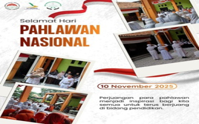 Hari Pahlawan 2025 di MI Bina Amanah: Menghormati Jasa Pahlawan Bangsa